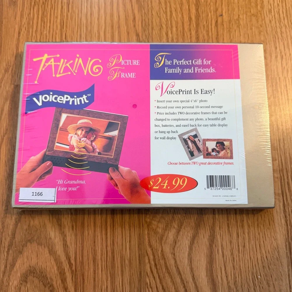 VoicePrint‎ Talking Photo Frame Personal Message Recordable 4x6 Photo